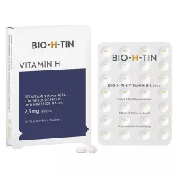 BIO-H-TIN Vitamin H 2,5 mg 4 hafta tablet, 28 adet