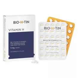 BIO-H-TIN Vitamin H 5 mg 4 aylık tabletler, 60 adet