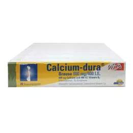 CALCIUM DURA Vit D3 efervesan 600 mg/400 IU, 120 adet