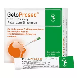 GELOPROSED Oral kullanım için toz, 10 adet