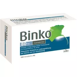 BINKO 80 mg film kaplı tablet, 120 adet