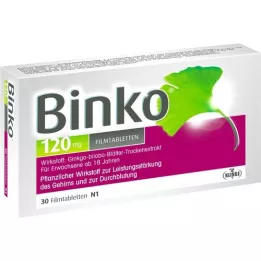 BINKO 120 mg film kaplı tablet, 30 adet