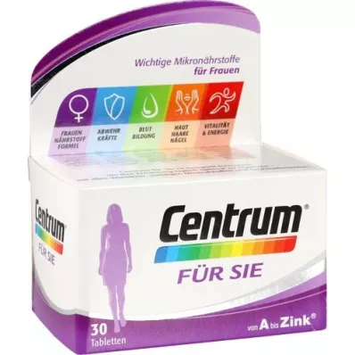 CENTRUM Sizin için Kapletler, 30 adet