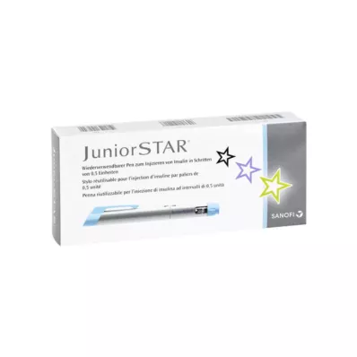 JUNIORSTAR Enjeksiyon cihazı gümüş, 1 adet JUNIORSTAR Enjeksiyon cihazı gümüş, 1 adet