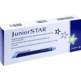 JUNIORSTAR Enjeksiyon cihazı mavi, 1 adet