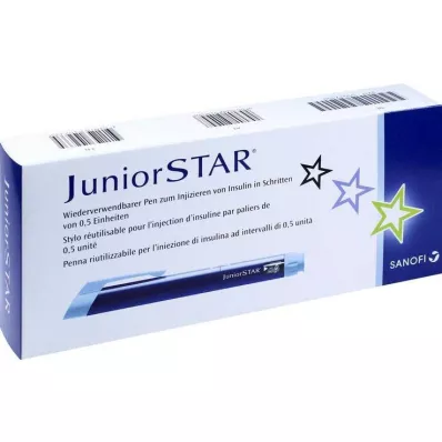JUNIORSTAR Enjeksiyon cihazı mavi, 1 adet JUNIORSTAR Enjeksiyon cihazı mavi, 1 adet