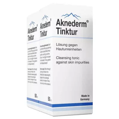 AKNEDERM Tentür, 2X50 ml AKNEDERM Tentür, 2X50 ml