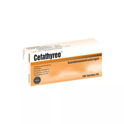 CEFATHYREO Tabletler, 100 adet CEFATHYREO Tabletler, 100 adet