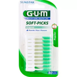 GUM Soft-Picks değer paketi, 80 parça