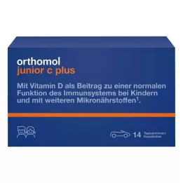 ORTHOMOL Junior C artı çiğneme tabletleri, 14 adet