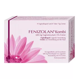 FENIZOLAN Kombi 600 mg vajinal ovül + %2 krem, 1 P