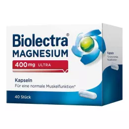 BIOLECTRA Magnezyum 400 mg ultra kapsül, 40 adet