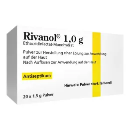 Rivanol 1,0 g toz, 20 adet