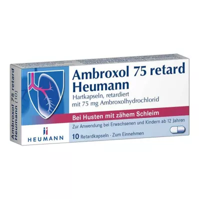 AMBROXOL 75 retard Heumann kapsülü, 10 adet AMBROXOL 75 retard Heumann kapsülü, 10 adet