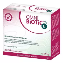 OMNI BiOTiC 6 Toz Çift Paket, 2X60 g