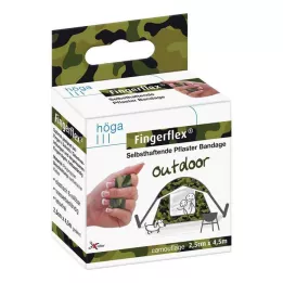 FINGERFLEX 2,5 cmx4,5 m kamuflaj lateks içermez, 1 adet