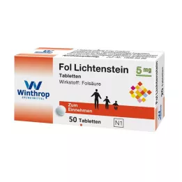 FOL Lichtenstein 5 mg tabletler, 50 adet