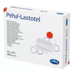PEHA-LASTOTEL Sabitleme bandajı 4 cmx4 m, 20 adet