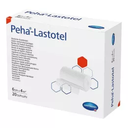 PEHA-LASTOTEL Sabitleme bandajı 6 cmx4 m, 20 adet
