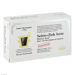 SELEN+ZINK Pharma Nord Drajeler, 180 adet