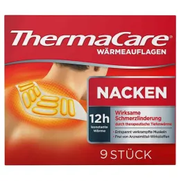 THERMACARE Ağrı kesici boyun/omuz pedleri, 9 adet