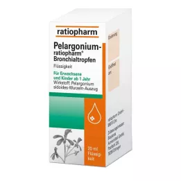 PELARGONIUM-RATIOPHARM Bronşiyal damlalar, 20 ml