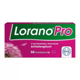 LORANOPRO 5 mg film kaplı tabletler, 50 adet