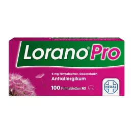 LORANOPRO 5 mg film kaplı tabletler, 100 adet