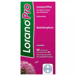 LORANOPRO 0,5 mg/ml oral solüsyon, 50 ml