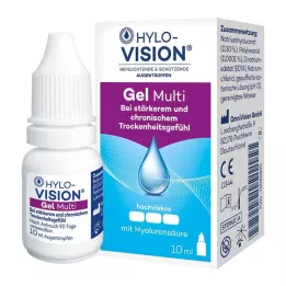 HYLO-VISION Jel çoklu göz damlası, 10 ml