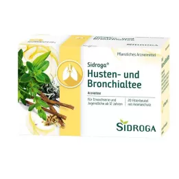 SIDROGA Öksürük ve Bronşiyal Çay Filtre Poşetleri, 20X2,0 g