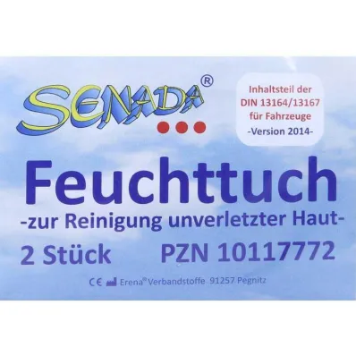 Senada ıslak mendil, 2 adet Senada ıslak mendil, 2 adet