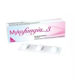 MYKOFUNGIN 3 vajinal tablet 200 mg, 3 adet