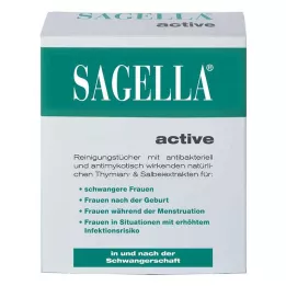SAGELLA aktif temizleme mendili, 10 adet