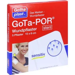 Gota-Por yara alçısı steril 60x100 mm, 5 adet