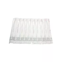 WATTESTÄBCHEN Plastik küçük kafa 15 cm steril, 10X1 adet