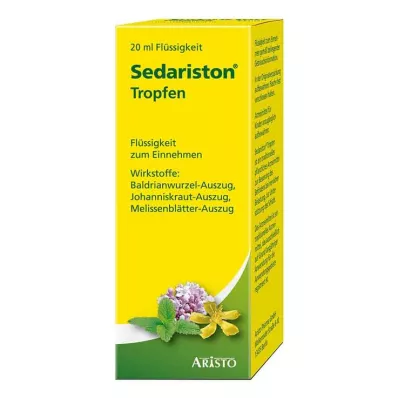 SEDARISTON Damlalar, 20 ml SEDARISTON Damlalar, 20 ml