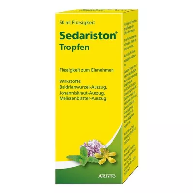 SEDARISTON Damlalar, 50 ml SEDARISTON Damlalar, 50 ml