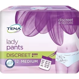 TENA LADY Pantolon Gizli M, 12 adet