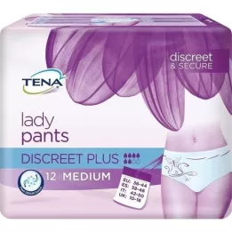 TENA LADY Pantolon Discreet Plus M, 12 adet