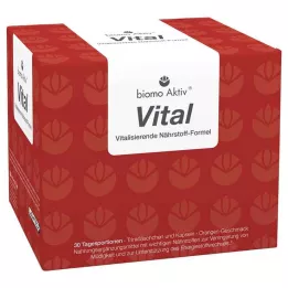 BIOMO Aktiv Vital içme şişeleri 30 günlük porsiyonlar, 1 adet