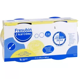FRESUBIN 2 kcal Bir Bardakta Vanilyalı Krema, 4X125 g