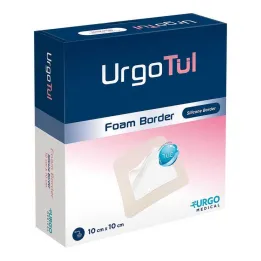 Urgotül Köpük Bordür 10x10 cm Bandaj, 20 adet
