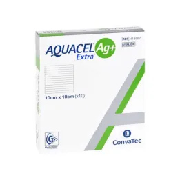 Aquacel Ag + Ekstra 10x10 cm kompres, 10 adet
