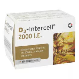D3-INTERCELL 2.000 IU kapsül, 180 adet