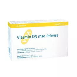 VITAMIN D3 MSE yoğun kapsüller, 30 adet