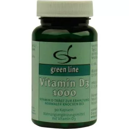 VITAMIN D3 1000 kapsül, 90 adet