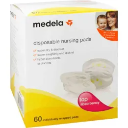 Medela emzirme pedleri tek kullanımlık (60 adet)