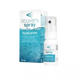 OCUVERS hyaluronik asitli sprey hyaluron göz spreyi, 15 ml
