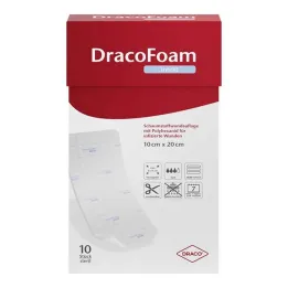 Dracofoam Enfeksiyon Köpüğü Yara Örtüsü 10x20cm, 10 Adet